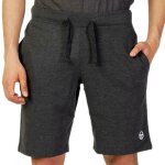 Short homme gris anthracite sergio tacchini - taille lastique - 100% coton