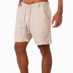 Shorts pour hommes - marque - modèle - lin - beige - taille xs - 3xl Shorts pour hommes - marque - modèle - lin - beige - taille xs - 3xl