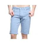 Short en jeans - kaporal - vito - homme - bleu - coupe slim - 98% coton