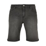 Short en jeans - urban classics - noir - regular - denim stretch 95 oz