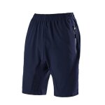 Short de jogging homme sport taille lastique schage rapide bermuda homme ete - bleu - running - fitness ...