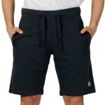 Short homme marine sergio tacchini - couleur bleu - taille lastique - 100% coton