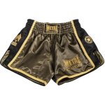 Short metal boxe thai / kick extrem - noir / doré - xl Short metal boxe thai / kick extrem - noir / doré - xl