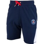 Short molleton - paris saint germain - enfant - bleu - 70% coton - 30% polyester