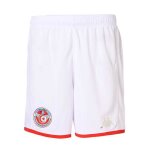Short replica away tunisie 23 / 24 pour homme - blanc rouge - kappa - football - non impermable - respirant ...