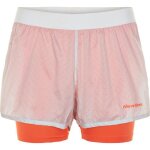 Short de running femme - newline - black 2 - lay - rose / blanc / orange