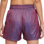 Short de running femme nike - iris - taille haute - poches zippes