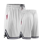 Short de running - marque - homme - respirant - séchage rapide - blanc Short de running - marque - homme - respirant - séchage rapide - blanc