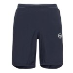 Short - sergio tacchini - club tech - enfant garçon - bleu - taille élastique - 100% polyester Short - sergio tacchini - club tech - enfant garçon - bleu - taille élastique - 100% polyester