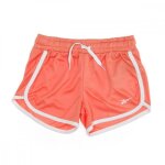 Short de sport corail enfant reebok mesh - enfant - femme - orange - 100% polyester