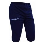 Short de sport givova one - homme - bleu marine - 100% polyester - regular