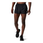 Short de sport - asics - core split - noir - respirant - ajustement personnalis�