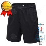 Shorts de sport pour hommes confo� - noir - taille xl - fitness en plein air - respirants