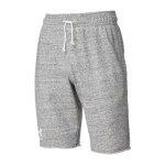 Short de sport - under armour - rival terry - gris - ajust - respirant