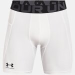 Short de sport - under armour - hg armour - blanc - taille lastique - multisport
