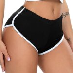Short de sport yoga gymnase fitness sportif pour femme - noir - taille s - xxl