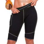 Short de sudation pour femmes minceur legging n�opr�ne sauna pantalons amincissant pour sport fitness ...