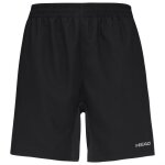 Short de tennis pour enfants head club - noir - mixte