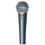 Shure beta 58a - microphone (gris)