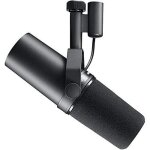 Microphone dynamique - shure - sm7b - xlr - bande passante tendue - construction robuste
