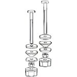Siamp sachet de visserie pour fixations de cuvette et de rservoir 34504120