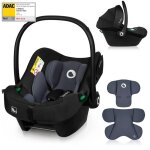 Si�ge auto 40 - 87 cm lionelo astrid i - size - cosi b�b� - adac - l�g�re - groupe 0 + - noir / gris