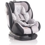 Sige auto bb isofix groupe 0 + / 1 corsica gris - harnais 4 - 5 points - face et dos route - appui ...