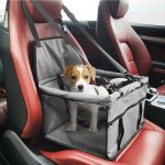Si�ges auto pour chiens housse de si�ge auto chien si�ge dappoint de voiture pour chien gris