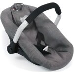 Maxi cosy jean gris 45 x 31 x 41 cm (lxlxh) pour poupee / poupon jusqu a 50 cm - siege auto - accessoire ... Maxi cosy jean gris 45 x 31 x 41 cm (lxlxh) pour poupee / poupon jusqu a 50 cm - siege auto - accessoire ...