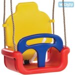 Balan�oire b�b� �volutive wickey 3 - en - 1 multicolore - si�ge r�glable avec harnais ? 195?240 cm