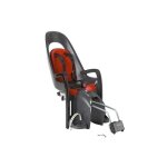 Sige enfant caress - hamax - gris + rouge - fixation sur cadre vlo - 9 mois et plus - 22 kg