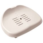 Si�ge jacuzzi pure spa - intex - 28502 - r�glage de la hauteur possible - protection des pieds - beige ...