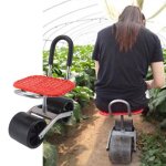 Sige de jardin avec roulettes tabouret de jardin tabouret roulant pour chariot de jardin siges de trava ...