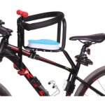 Siege velo enfant avant v�lo si�ge b�b� si�ge � bicyclette avec garde - corps dossier et p�dale (pour ...