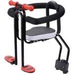 Siege velo enfant avant v�lo si�ge b�b� si�ge � bicyclette avec garde - corps dossier et p�dale (pour ...