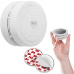 D�tecteur de fum�e nf avec support magn�tique autonomie et garantie 10 ans