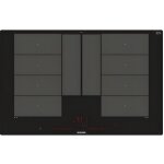 Siemens ex801lyc1e int�gr� plaque avec zone � induction verre - c�ramique noir 3700 w 19 cm