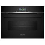 Siemens four combin mo intgrable 45l noir - cm724g1b1