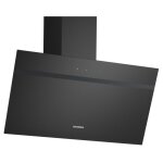 Siemens hotte dcorative incline 80cm 430m3 / h noir - lc85kdk60