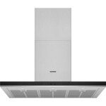 Siemens hotte dcorative murale 90cm 55db 843m3 / h inox - lc98bip50