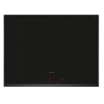 Siemens table de cuisson  induction 71cm 4 feux 7400w noir - ed751hsb1e