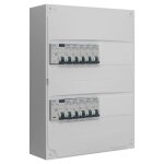 Tableau lectrique - siemens - pr - quip 2 ranges - 10 disjoncteurs - ip30 - intrieur