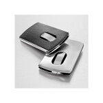 Sigel vz121 Étui pour carte de visite snap jusquà 12 cartes 91 x 57 cm noir / inox Sigel vz121 Étui pour carte de visite snap jusquà 12 cartes 91 x 57 cm noir / inox