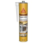 Mastic polyur�thane - sika - sikaseal 183 - 300 ml - r�sistant aux intemp�ries - �lastique