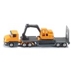 Siku camion surbaisse avec excavatrice 1 / 64me - vhicule miniature