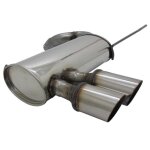 Silencieux echappement bmw e90 / e91 325i / 330i 2x76mm ms - 34074552