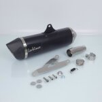 Silencieux d chappement leovince nero pour scooter piaggio 500 mp3 2011  2016 - mfpn : nero inox 14005 ...