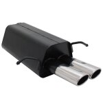 Silencieux echappement mercedes classe c w203 00 - 07 - 2x85 / 58mm - 13740796