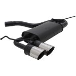 Silencieux echappement vw golf 5 03 / 08 - 2x76mm ms - design - 32548674