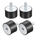 Silentbloc moteur sourcing map m10 m�le - femelle support caoutchouc amortisseur vibration isolateur ...